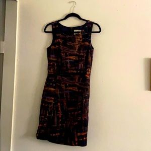 Anthropologie canvas shift dress